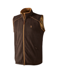 Флисовый жилет Harkila Sandhem Dark port melange