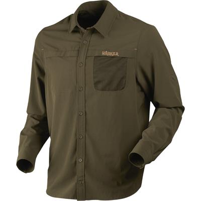 Антимоскитная рубашка Harkila Herlet Tech Willow green