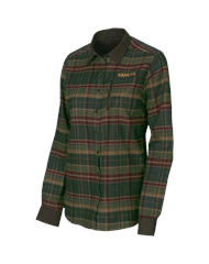 Женская рубашка Harkila Pajala Rosin green check