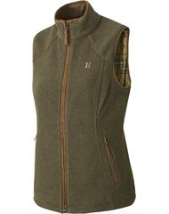 Женский флисовый жилет Harkila Sandhem Willow green melange