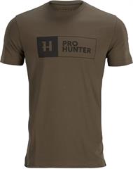 Футболка Harkila Pro Hunter Slate Brown с коротким рукавом