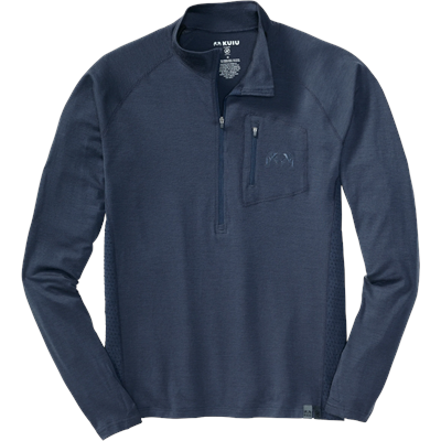 Фуфайка KUIU ULTRA MERINO 145 Steel blue