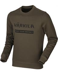 Свитшот Harkila с логотипом Slate brown
