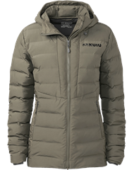 Женская непродуваемая зимняя куртка с капюшоном KUIU Elements