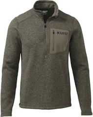 Флисовый пуловер KUIU Base Camp Ash